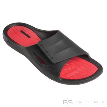 Slippers unisex AQUAFEEL 7246 20 size 43/44 black/red