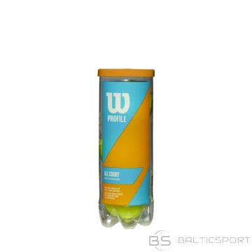 WILSON PROFILE ALL COURT TENISA BUMBIŅAS (3 BUMBU TUBS)