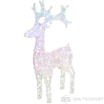 Koopman Ziemeļbriežu dekors 75 cm 80 LED