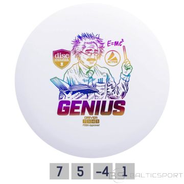 Disks / DISCMANIA  Fairway Driver  GENIUS 7/5/-4/1 White