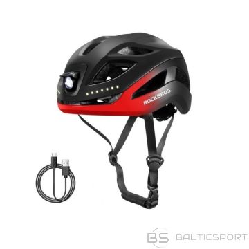 Rockbros Velosipēda ķivere ar USB apgaismojumu 10110035004 (nav pieejama)