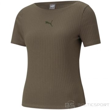 Puma Футболка Her Ribbed Slim Tee Grape Leaf W 531917 44 (M)