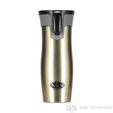 NILS CAMP termokrūze 420 ml zelta NCC03