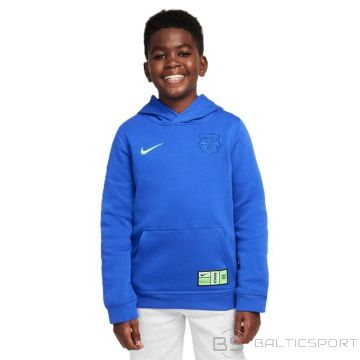 Nike FC Barcelona Club Jr FQ3449-405 sweatshirt (S (128-137cm))