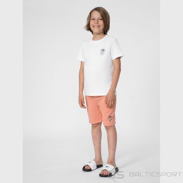 Šorti 4FJSS23TSHOM047 64S / oranži / 128 cm