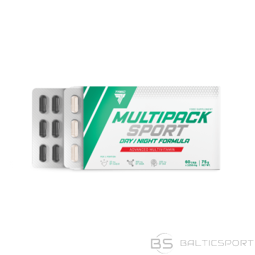 Vitamīni TREC MULTIPACK SPORT DIENAS/NAKTS FORMULA, 60 kapsulas