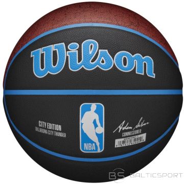 Wilson NBA Team City Collector Oklahoma City Thunder Ball WZ4016421ID basketbols (7)
