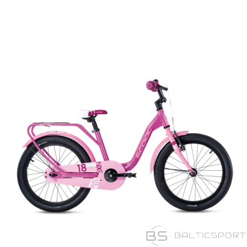 Bērnu velosipēds S´COOL niXe, 18'' rozā