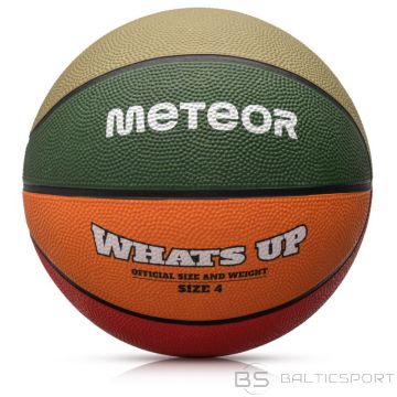 Meteor Kas jauns 4 basketbola bumbiņas 16794 4 izmērs (uniw)