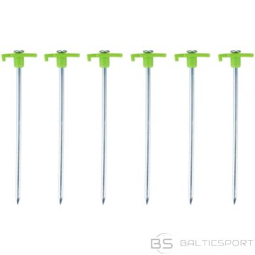 Camp Active TENT PEGS 20CM SET 6 PCS METAL PLASTIC