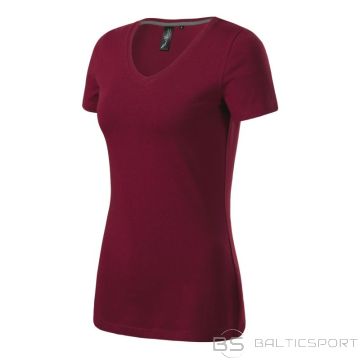 Malfini Action V-neck T-shirt W MLI-70186 garnet (M)