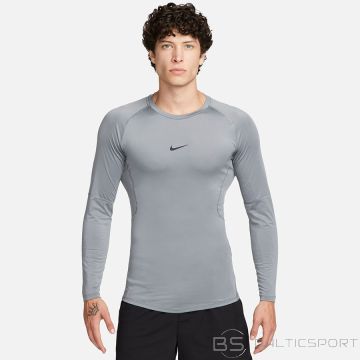 Nike Футболка Pro LS FB7919-084 / серая / XL