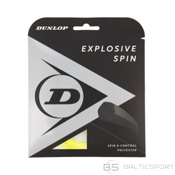 Tennis string DUNLOP Explosive Spin 1.25mm 17g 12m Monofilament Hexagonal Yellow