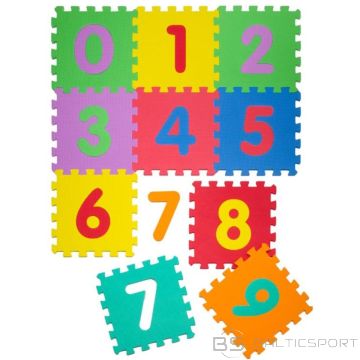 Eddy Toys EVA FOAM PUZZLE MAT 40X40 COLORS 9 ELEMENTS