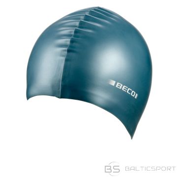 Beco Silicone swimming cap METALLIC 7397 888 petrol