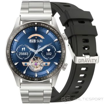 BS Viedpulkstenis Gravity sudraba aproce + siksniņa GT10-6 (nav pieejams)
