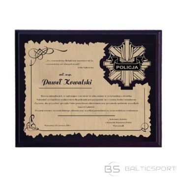 BS Plastmasas diploms ar lamināta gravējumu (nav pieejams)