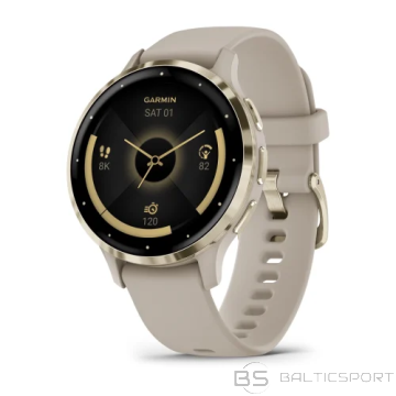 Garmin Venu 3S 41mm grey/soft gold (010-02785-02)