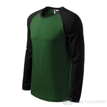 T-shirt Malfini Street LS M MLI-13006 bottle green (M)