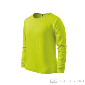 Malfini Fit-T LS Jr T-krekls MLI-12162 lime (122 cm/6 lati)
