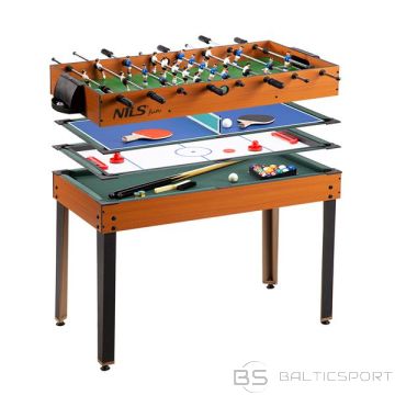 Nils Fun SDM KOMPLEKTS 4in1 SPĒĻU GALDS