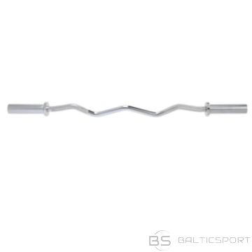 HMS GOL160 CURL OLYMPIC BAR 120 cm, iekraušanas daļa dia. 50 mm