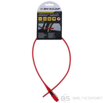 Dunlop BICYCLE LOCK CODE STRAP RED