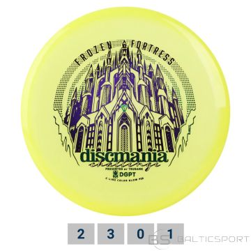 Discgolf DISCMANIA Putter C-LINE GLOW P2x Yellow 2/3/0/1