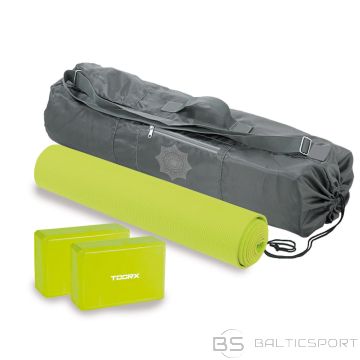 Jogas komplekts Toorx Yoga set AHF101 dark grey/lime green