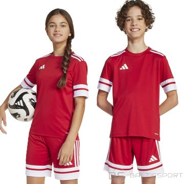 Koszulka adidas SQUADRA 25 JSY Jr JJ0051 / czerwony / 176 cm