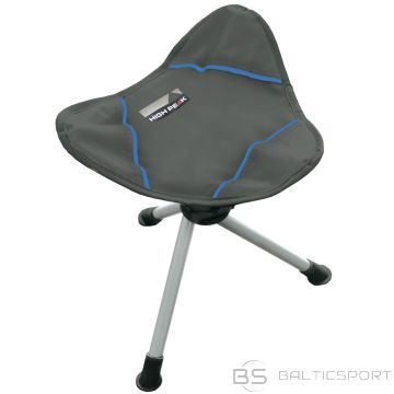 High Peak Tarifa 3-Leg Stool saliekamais tērauda krēsls/trijkājis (44143)