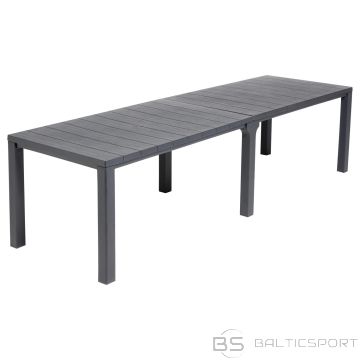 Keter Dārza galds Julie Double Table ( 2 konfigurācijas) pelēks