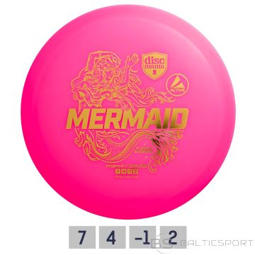Discgolf DISCMANIA Fairway Driver MERMAID Pink 7/4/-1/2
