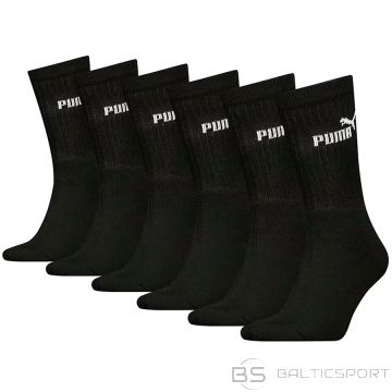 Puma Носки средней высоты, 6 пар, 938759-01 / черные / 39-42