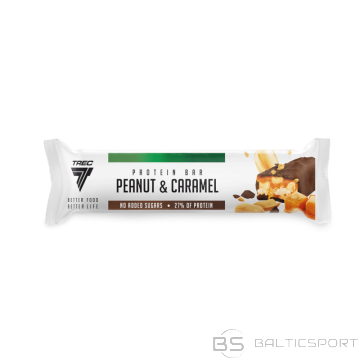 Proteīna batoniņš TREC PROTEIN BAR PEANUT & CARAMEL 49g