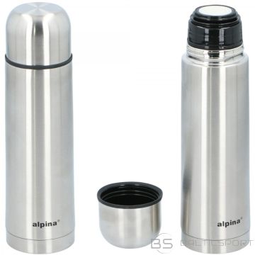 Alpina Termo tūristu termoss 480ml sudraba krāsā