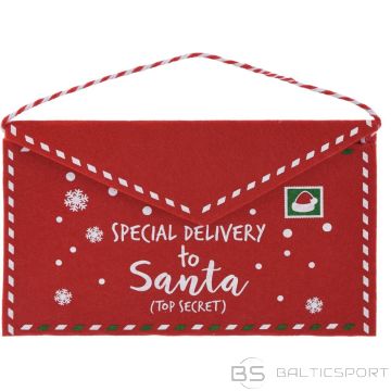 Christmas Decoration РОЖДЕСТВЕНСКИЙ КОНВЕРТ ПИСЬМО САНТА-МОРОЗУ 26х16СМ - СПЕЦИАЛЬНАЯ ДОСТАВКА
