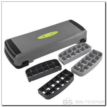Stepa Sols /HMS AS005 AEROBIC STEP (pelēki melns)