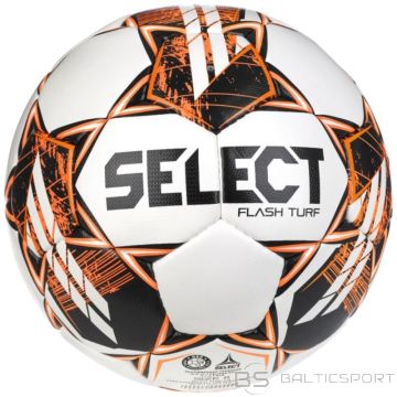 Select Футбольный мяч Flash Turf FIFA Basic V23 FLASH TURF WHT-BLK (5)