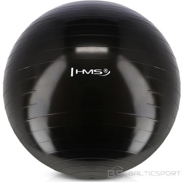 Jogas vingrošanas bumba 75cm Melna HMS 