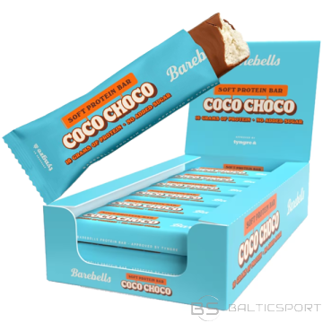 Barebells Kokosriekstu proteīna batoniņi Soft Bar Coco choco 55g x 12 gab iepakojums