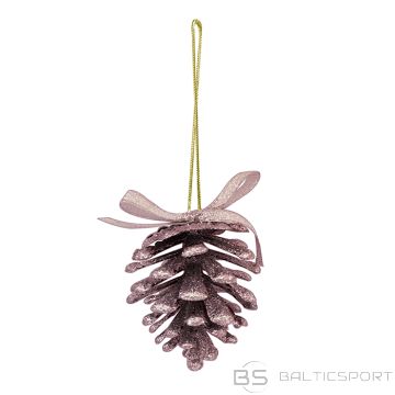 Egļu rotājumi 13/6cm, rozā