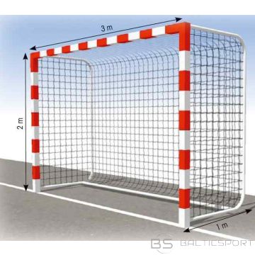 Handball net TREMBLAY FH724 3x2m, 4mm 2pcs
