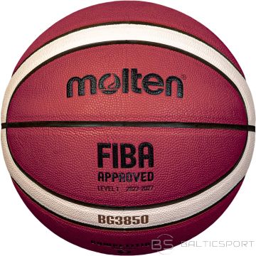 Basketball ball  training MOLTEN B5G3850 FIBA synth. leather size 5