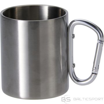 Tūrisma krūze 300 ml ar karabīni, nerūsējošais tērauds, Redcliffs