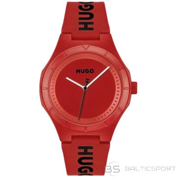Hugo Vīriešu pulkstenis Lit For Him, sarkans 1530346 + KASTE (N/A)