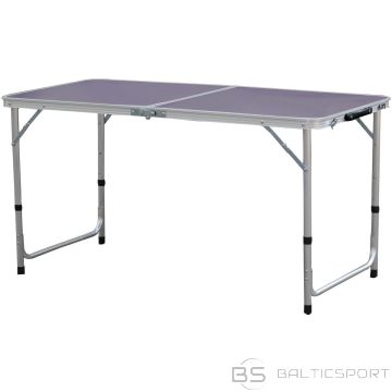 Enero Camp TŪRISTU SALOKAMAIS KEMPINGA GALDS 120X60X70/62/55CM PELĒKS
