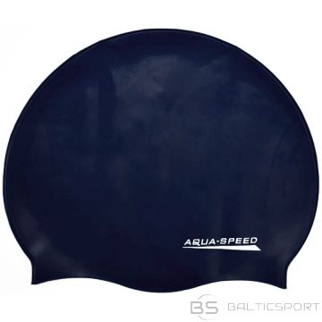 Aqua-speed Silicone cap Mono / senior / navy blue