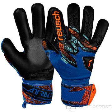 Rękawice Reusch Attrakt Infinity NC Junior 55 72 725 4468 / niebieski / 7