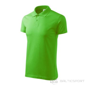Malfini Single J. M MLI-20292 green apple polo shirt (M)